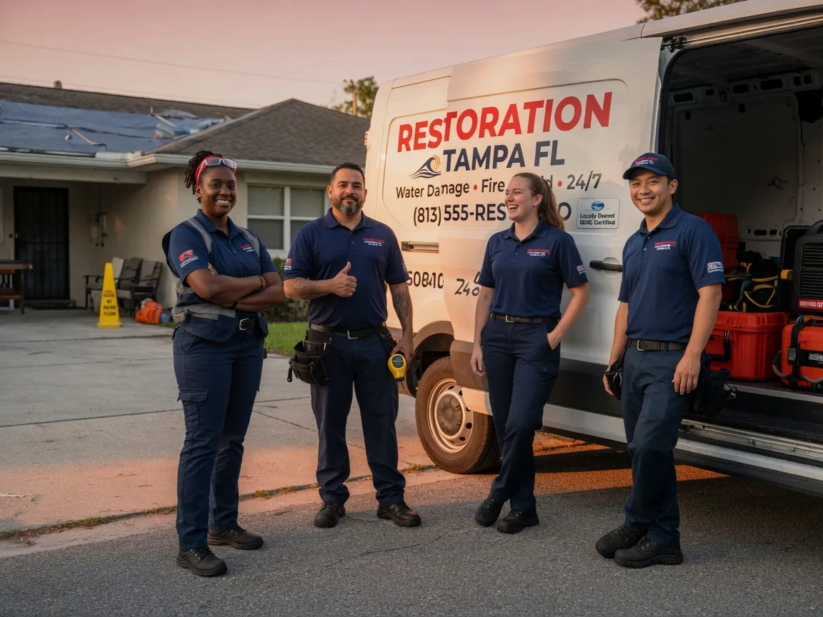 Water Damage Restoration company in Rosendale, WI